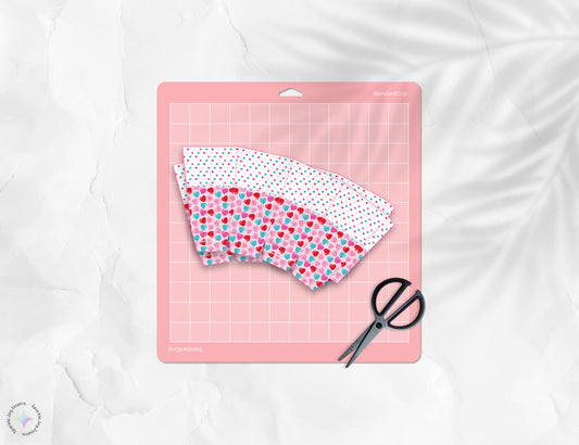 Jar of Hearts Popcorn Box Paper Craft Printable Paper Crafts