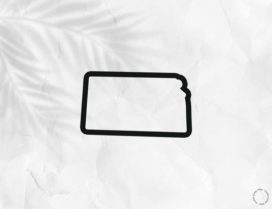 Kansas State Basic Cookie Cutter STL Files Cookie Cutter Files