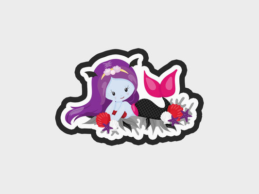 Lay Vampire Mermaid Cookie Cutter STL Files