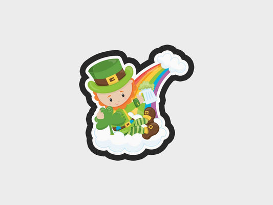 Leprechaun Rainbow Drink Lucky Charms Cookie Cutter STL Files