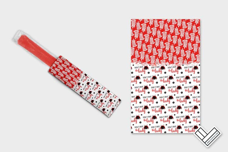 Little Lady Bug Hug 1105 Ice Pop Digital Sublimation Design