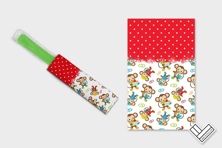 Little School Monkeys 0304 Ice Pop Digital Sublimation Design