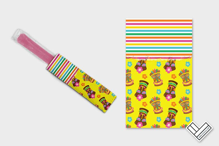 Luau Party 0402 Ice Pop Digital Sublimation Design