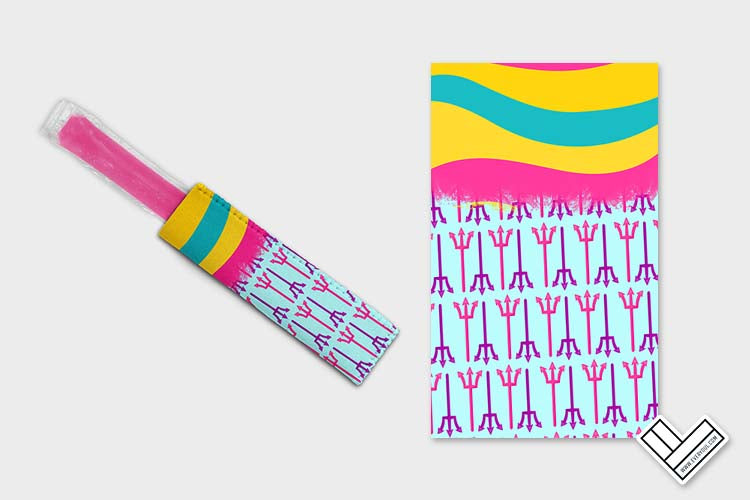 Mermaid Princess 0605 Ice Pop Digital Sublimation Design