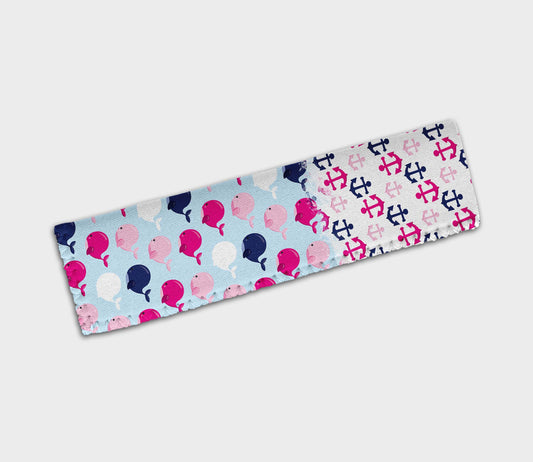 Nautical Baby Whale Pink 0602 Ice Pop Digital Sublimation Design