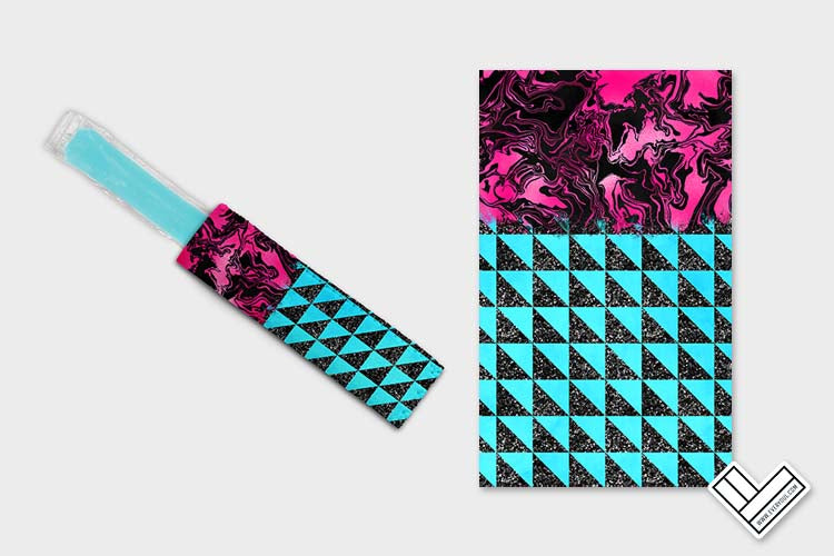 Neon Nights 1102 Ice Pop Digital Sublimation Design