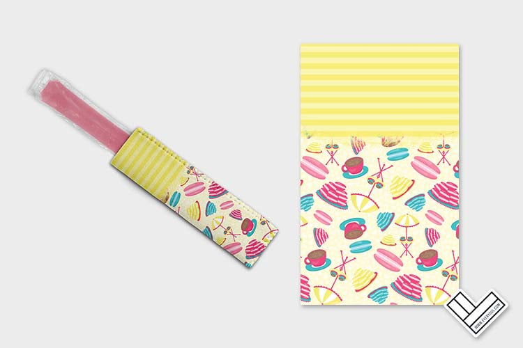 Paris 0309 Ice Pop Digital Sublimation Design