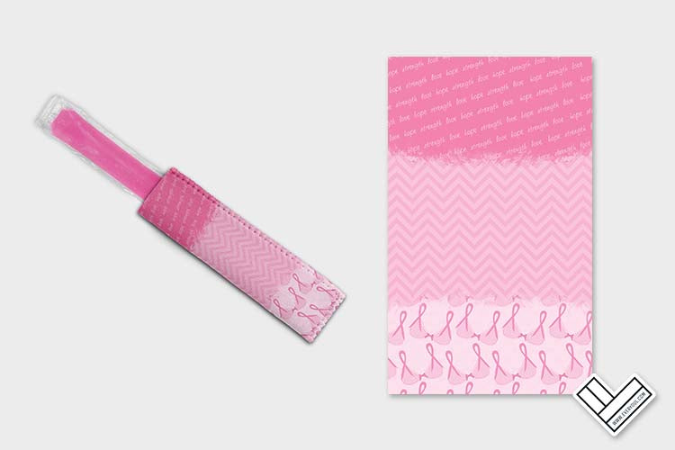 Pink Courage 110610 Ice Pop Digital Sublimation Design