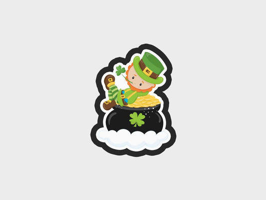 Pot Of Gold Leprechaun Lucky Charms Cookie Cutter STL Files