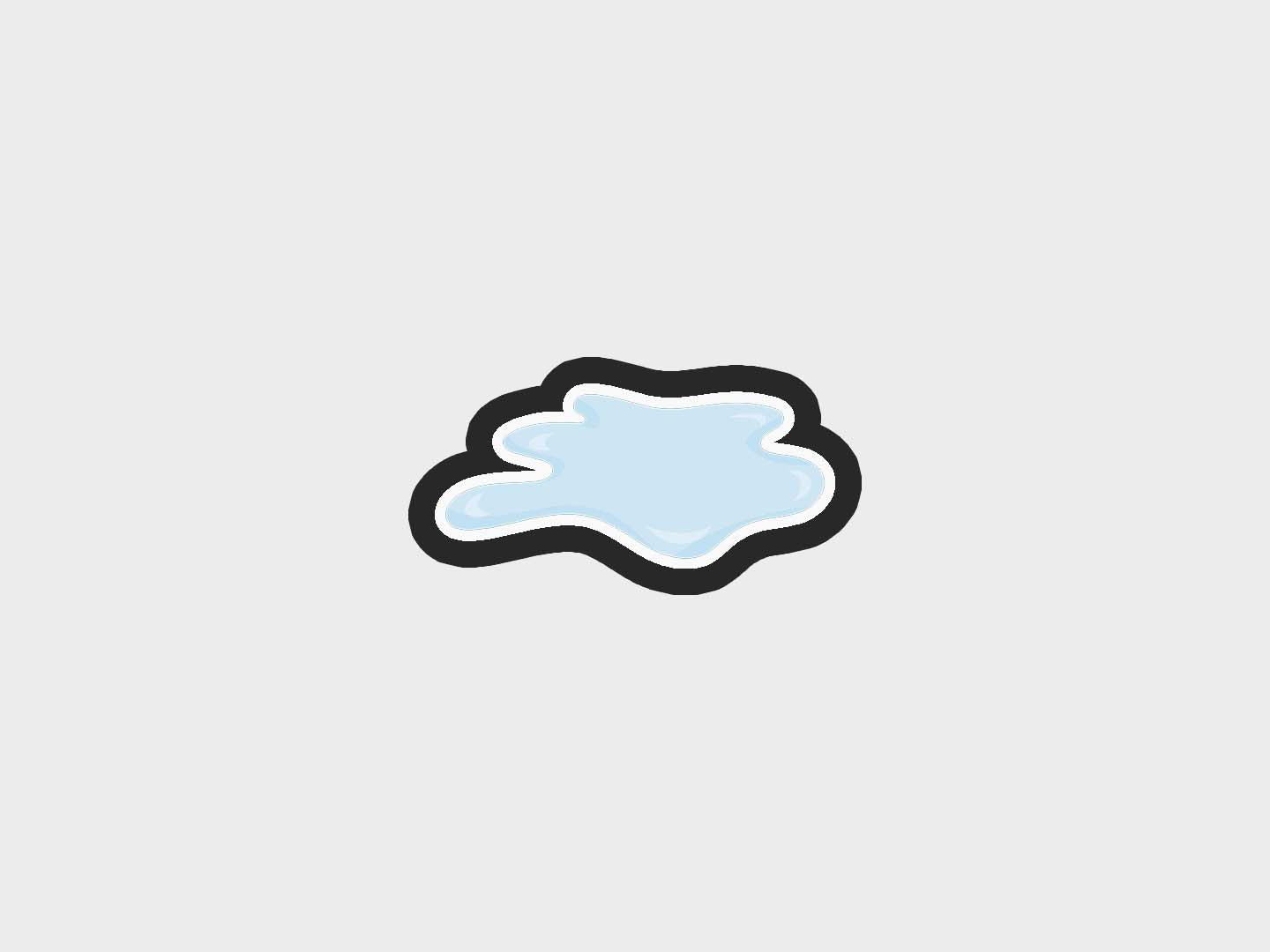 Puddle Water Play Fun Cookie Cutter STL Files