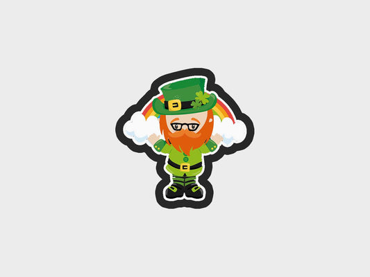 Rainbow Hip Leprechauns Cookie Cutter STL Files