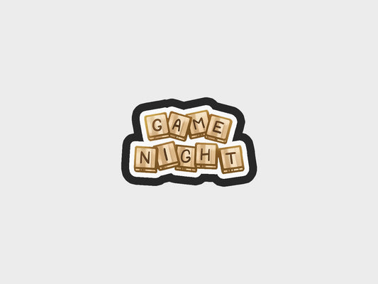 Word Blocks Game Night Cookie Cutter STL Files