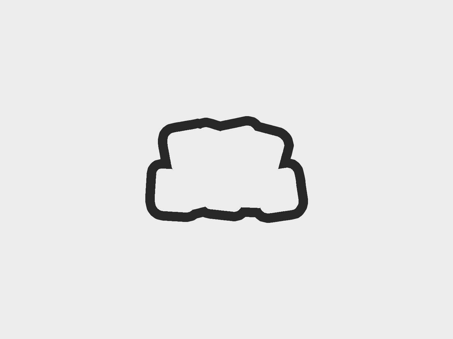 Word Blocks Game Night Cookie Cutter STL Files