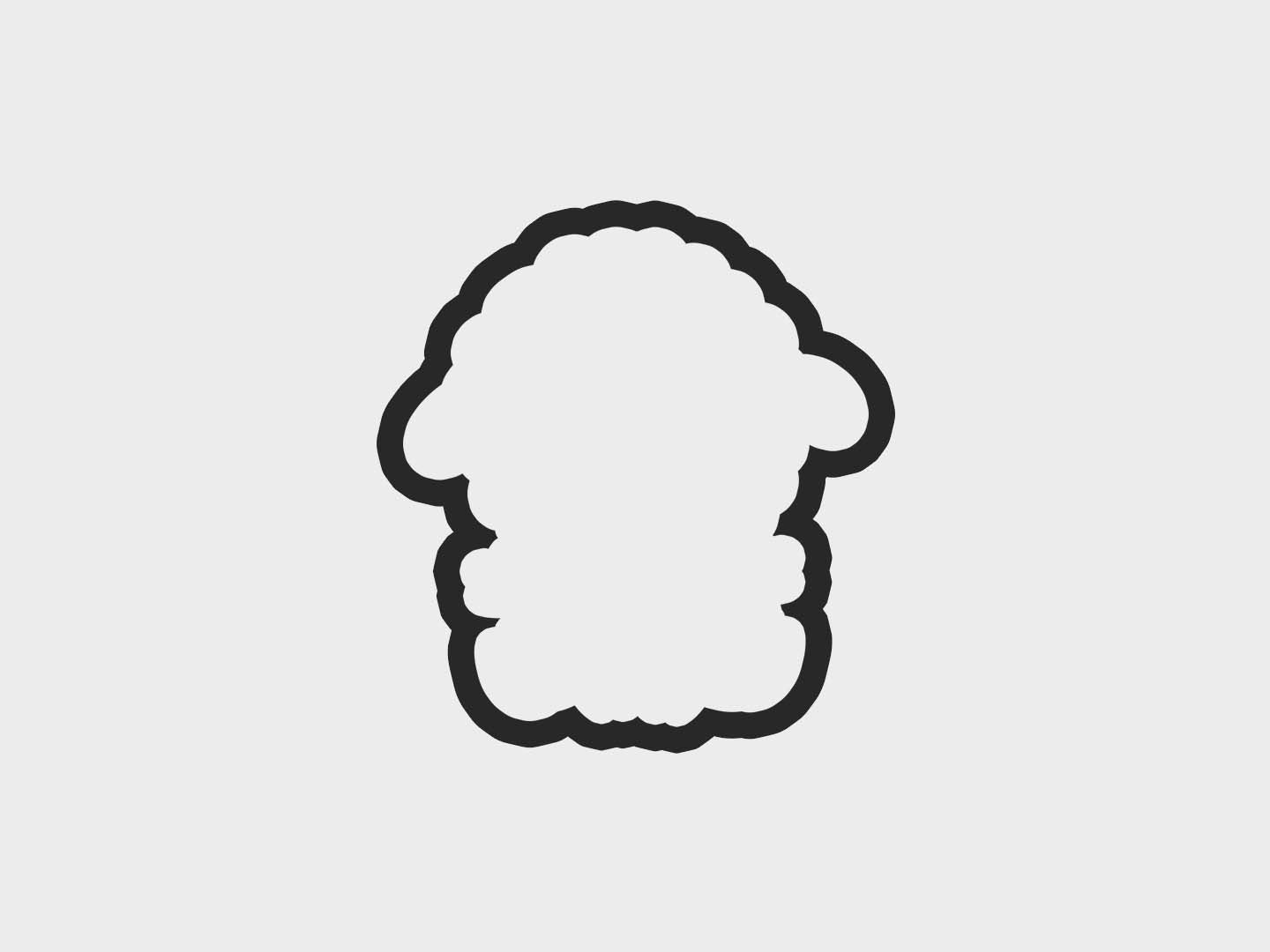 Sheep Holding Carrot Happy Easter Sheep Cookie Cutter STL Files