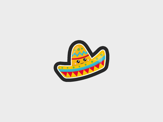 Sombrero Cinco De Mayo Fiesta Cookie Cutter STL Files