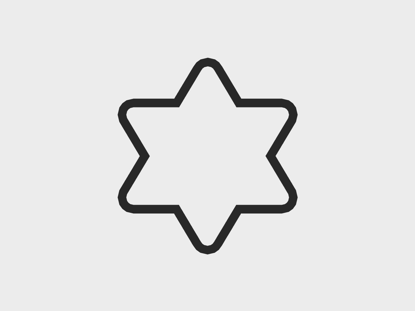 Star of David Hanukkah Cookie Cutter STL Files