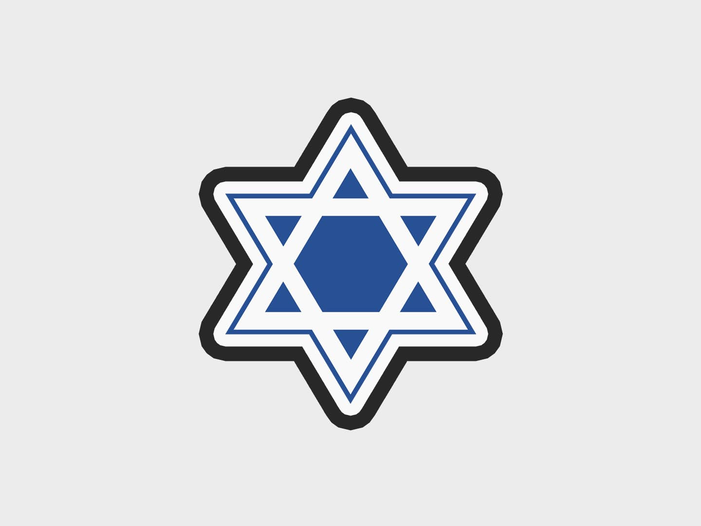 Star of David Hanukkah Cookie Cutter STL Files