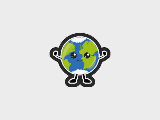 Strong Earth Earth Day Hero Cookie Cutter STL Files