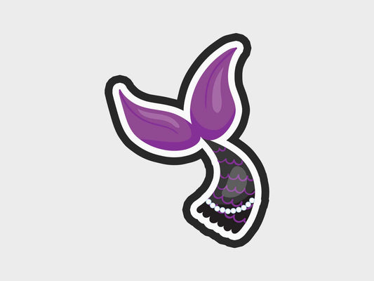 Tail Vampire Mermaid Cookie Cutter STL Files