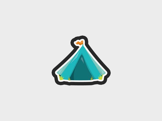 Tent Camping Kids Cookie Cutter STL Files