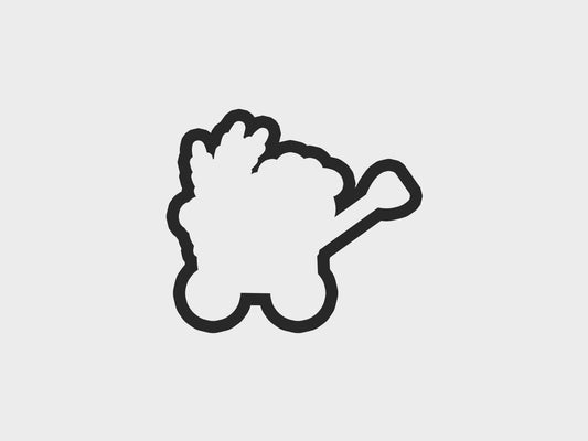 Wagon Sheep Happy Easter Sheep Cookie Cutter STL Files