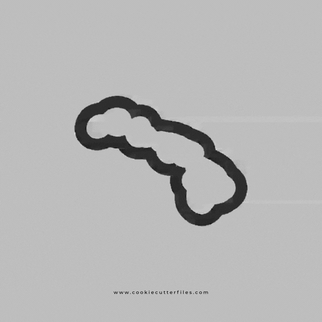 Hawaii State Basic Cookie Cutter STL Files Cookie Cutter Files