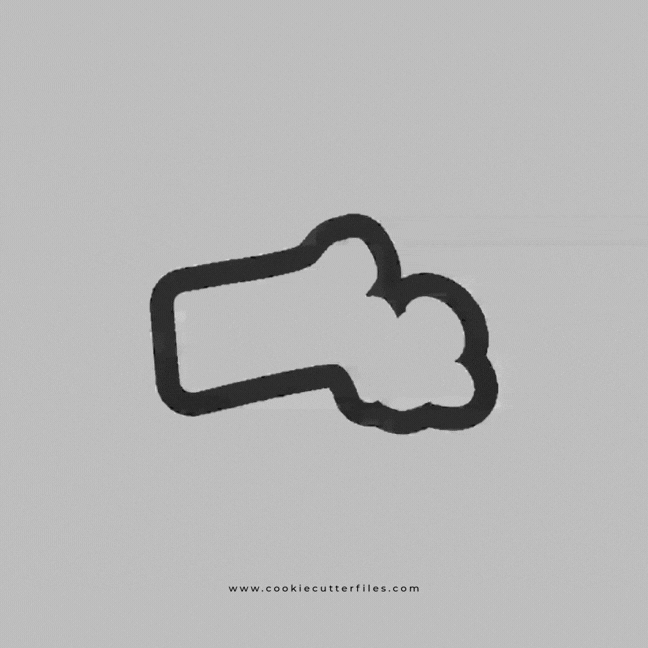 Massachusetts State Basic Cookie Cutter STL Files Cookie Cutter Files