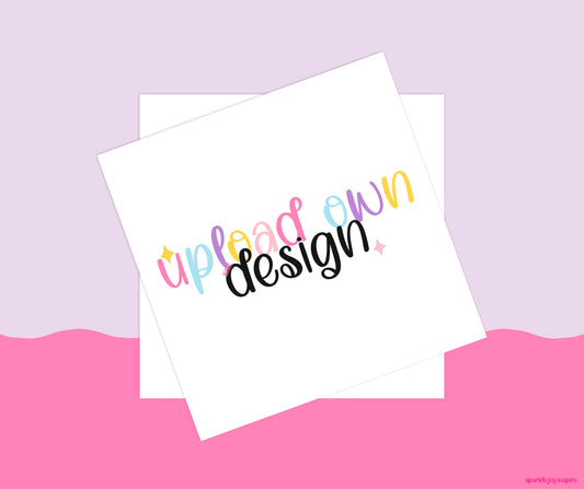 Custom Upload Individual Sublimation Transfer Print