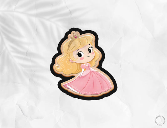 Sleeping Little Princess Cookie Cutter STL Files Cookie Cutter Files