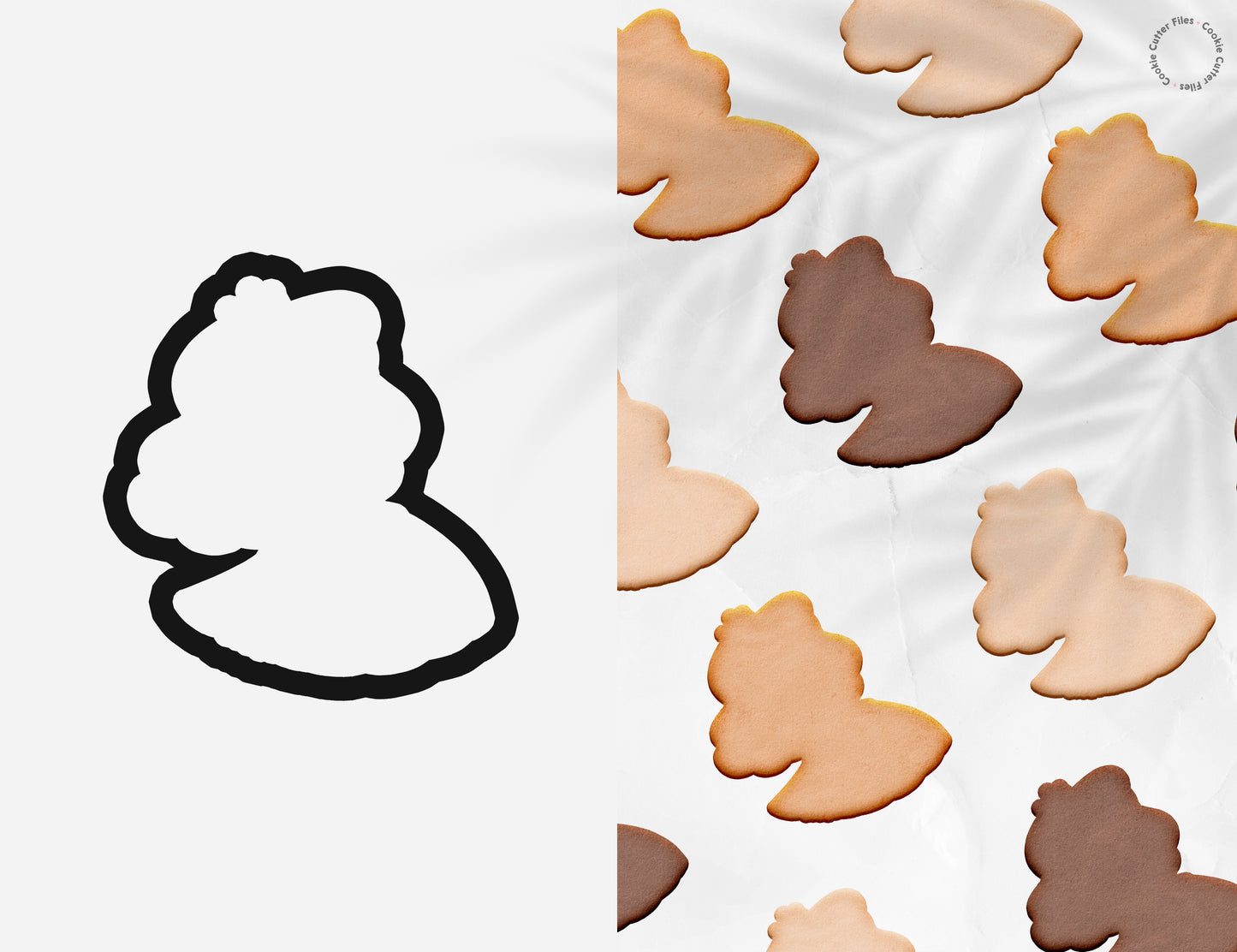 Sleeping Little Princess Cookie Cutter STL Files Cookie Cutter Files