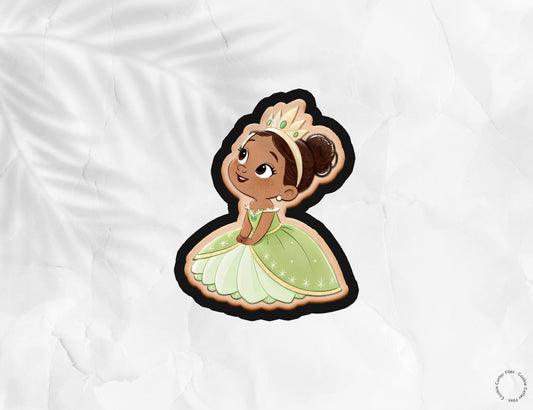 Frog Little Princess Cookie Cutter STL Files Cookie Cutter Files