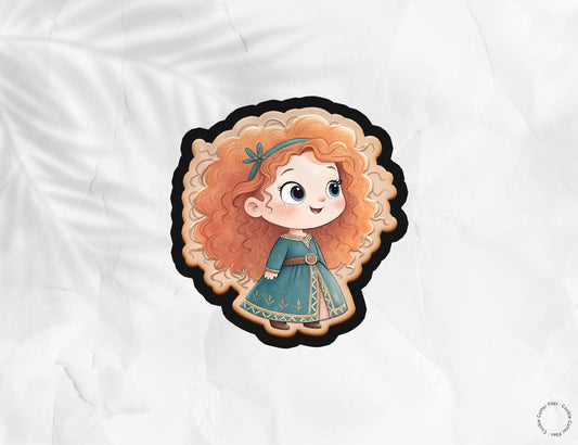 Highlands Little Princess Cookie Cutter STL Files Cookie Cutter Files