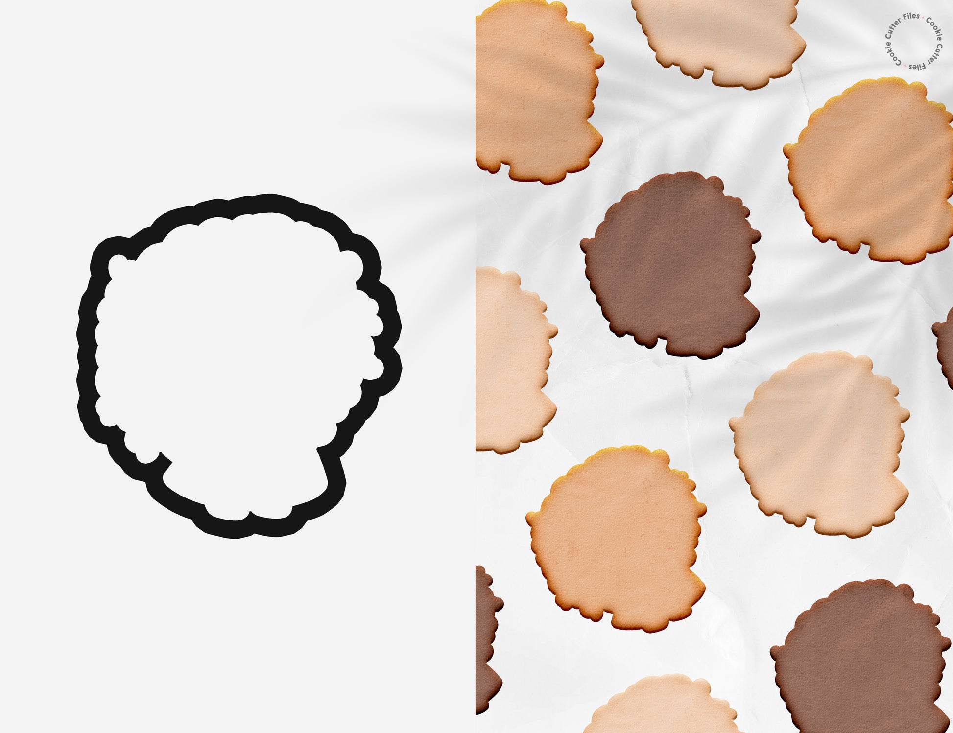 Highlands Little Princess Cookie Cutter STL Files Cookie Cutter Files