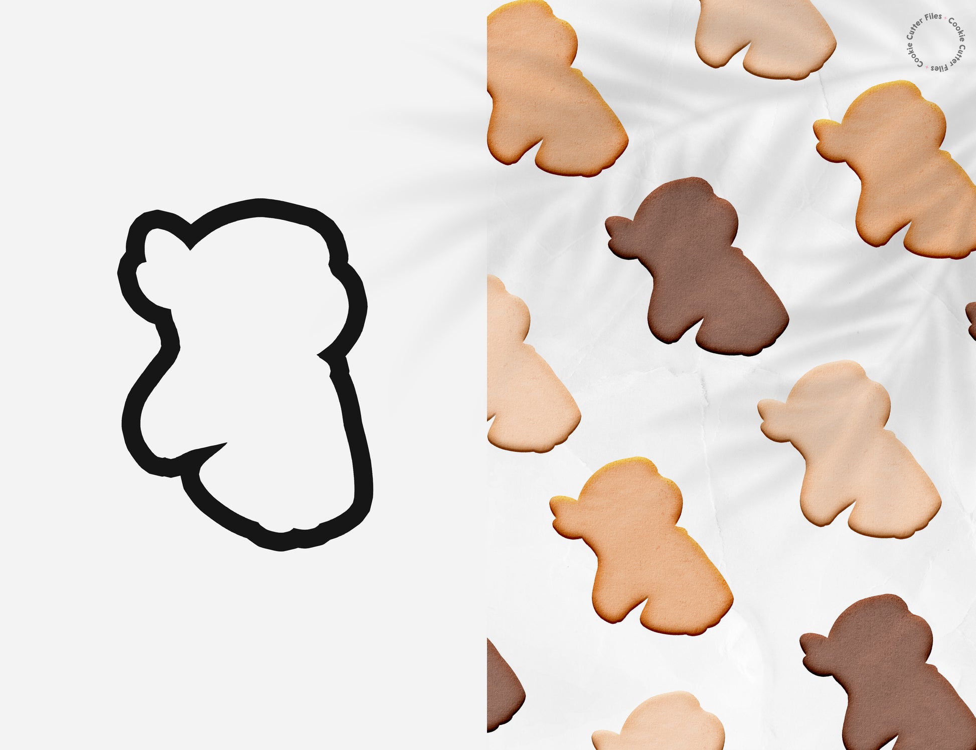 Native American Little Princess Cookie Cutter STL Files Cookie Cutter Files