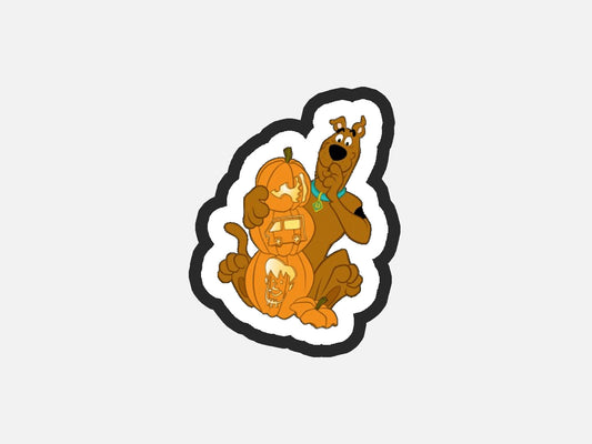 Dog Pumpkin Inspired Mystery Dog Crew Cookie Cutter STL Files