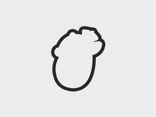 Zebra Animal Faces Santa Edition Cookie Cutter STL Files