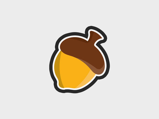 Acorn Fall Harvest Cookie Cutter STL Files