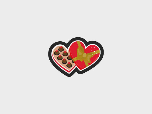 Box Chocolates Valentine Gifts Cookie Cutter STL Files