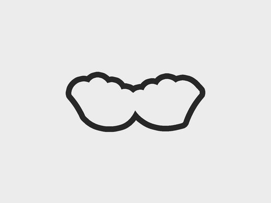 Strapless Bra Bachelorette Red Lingerie Cookie Cutter STL Files