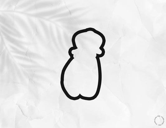 Ballerina Slippers Cookie Cutter STL Files Cookie Cutter Files