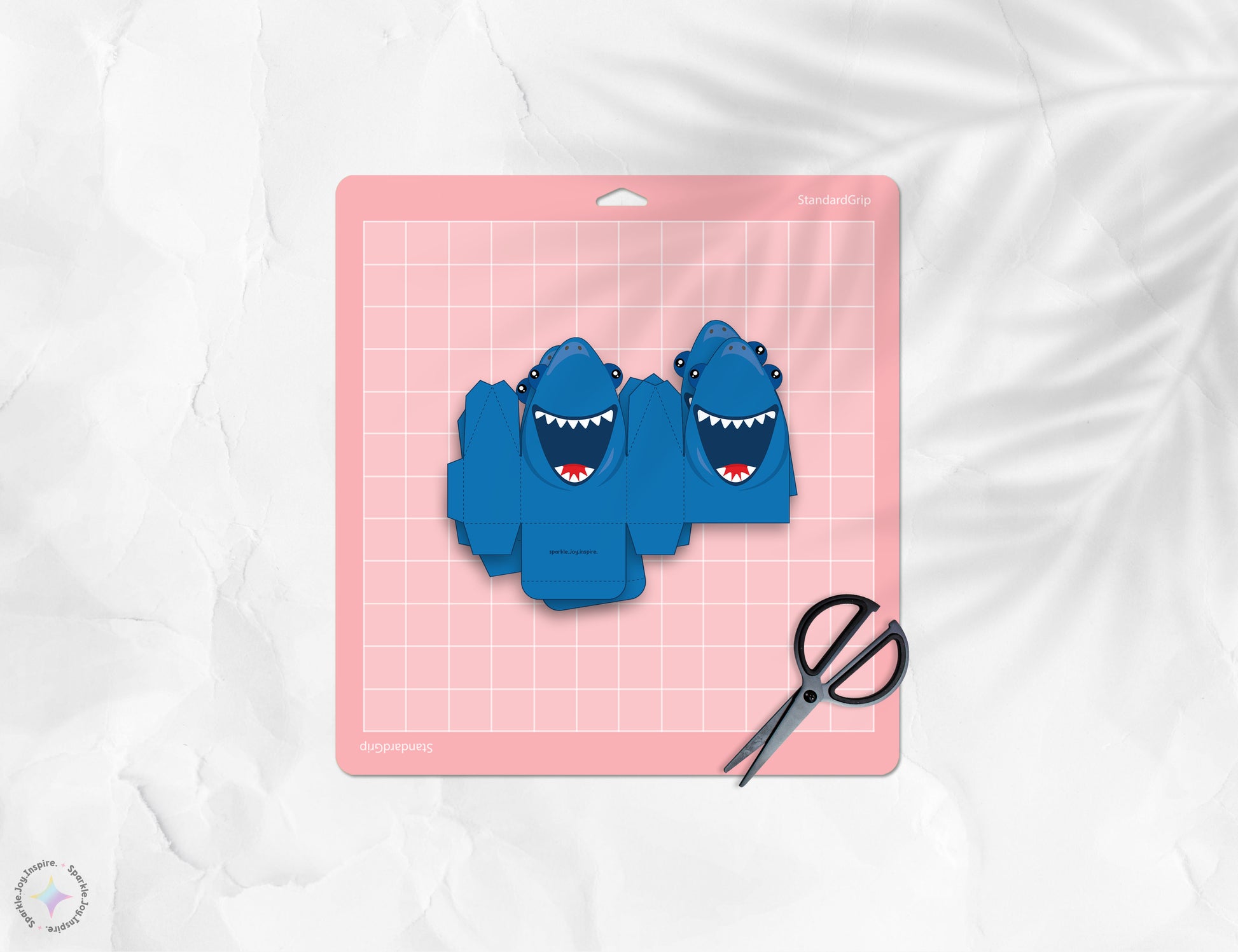 Shark Favor Box Paper Craft Printable Paper Crafts