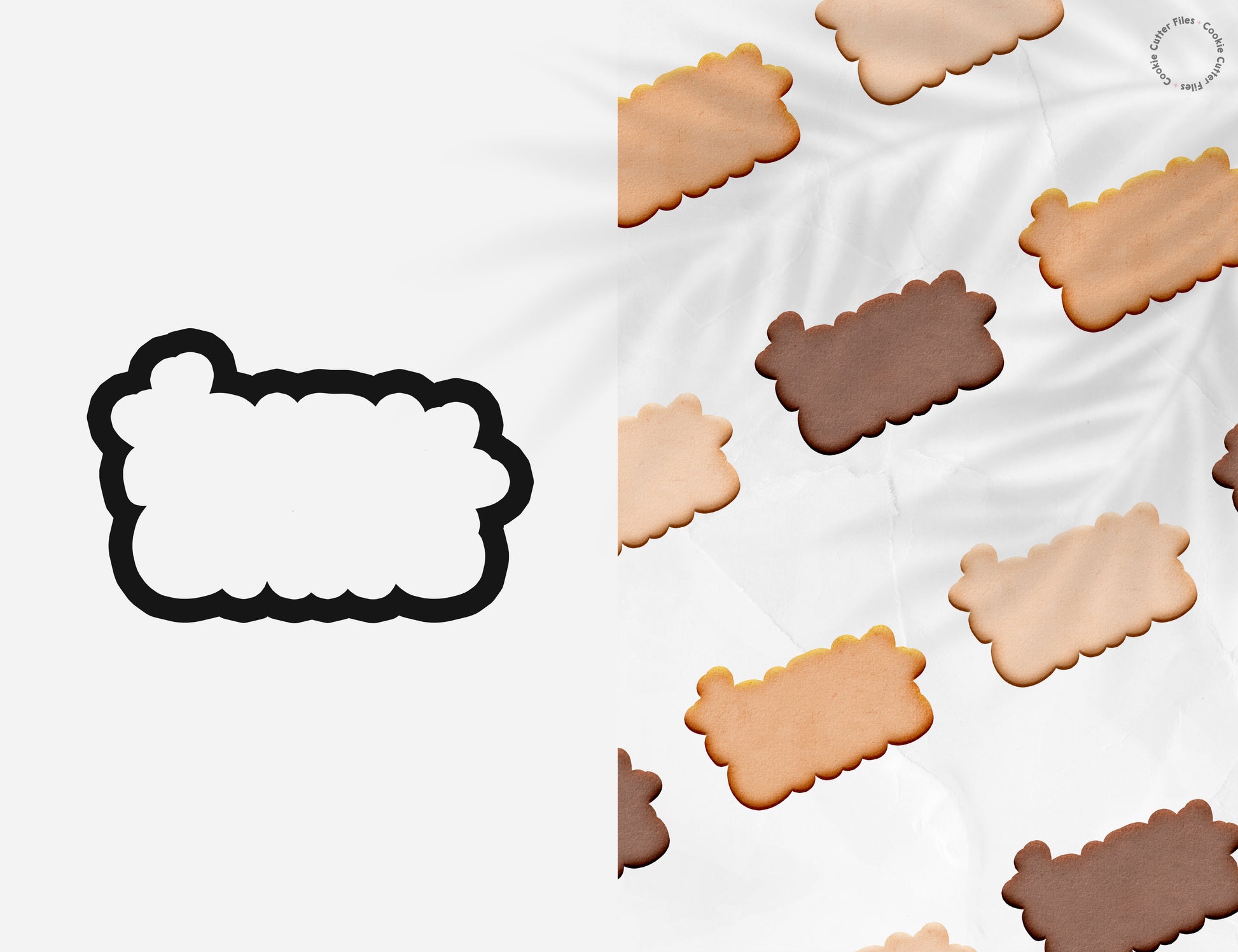 Galentine Girl Gang Valentine Cookie Cutter STL Files Cookie Cutter Files