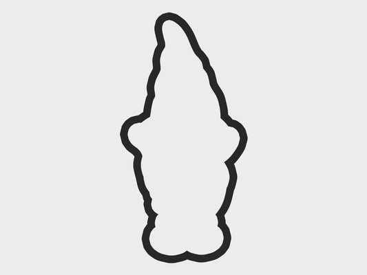 Standing Tall Christmas Winter Gnomes Cookie Cutter STL Files