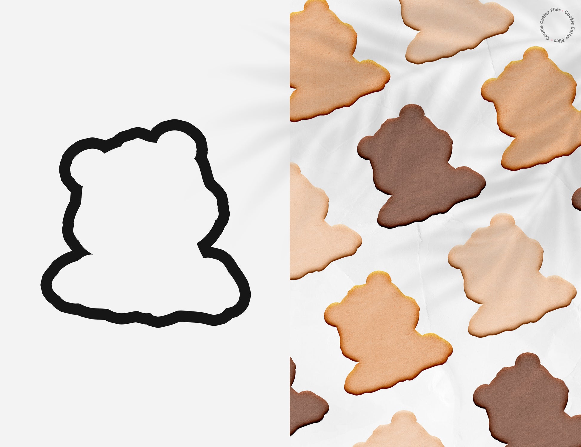 Groundhog Cookie Cutter STL Files Cookie Cutter Files