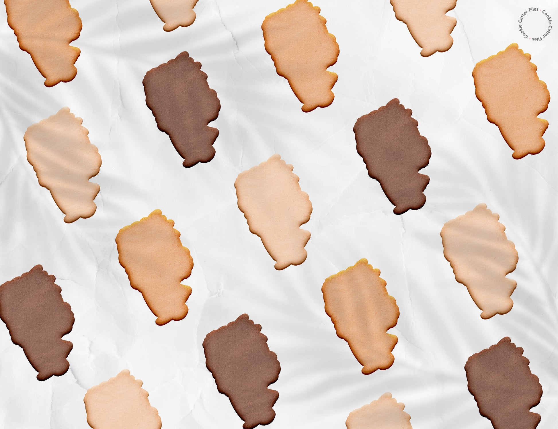 Polynesia Little Princess Cookie Cutter STL Files Cookie Cutter Files