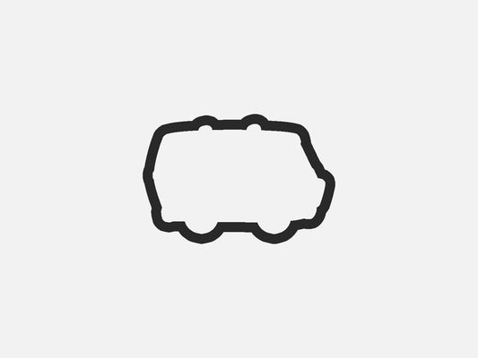 Van Inspired Mystery Dog Crew Cookie Cutter STL Files