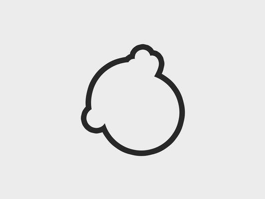 Chick Animal Faces Santa Edition Cookie Cutter STL Files