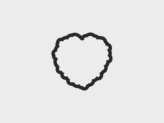 Flower Wreath Valentine Gifts Cookie Cutter STL Files