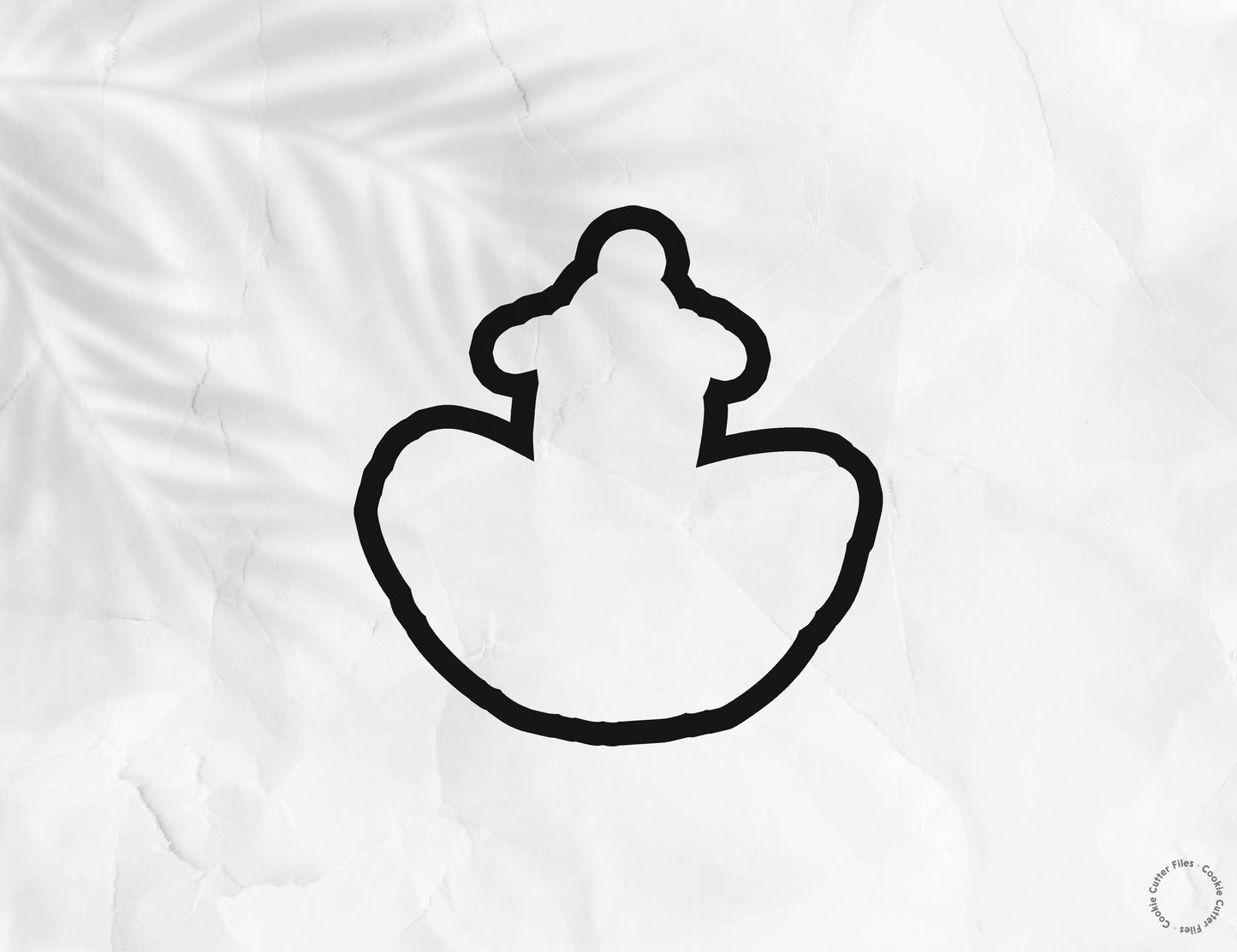 Ballerina Tutu Cookie Cutter STL Files Cookie Cutter Files