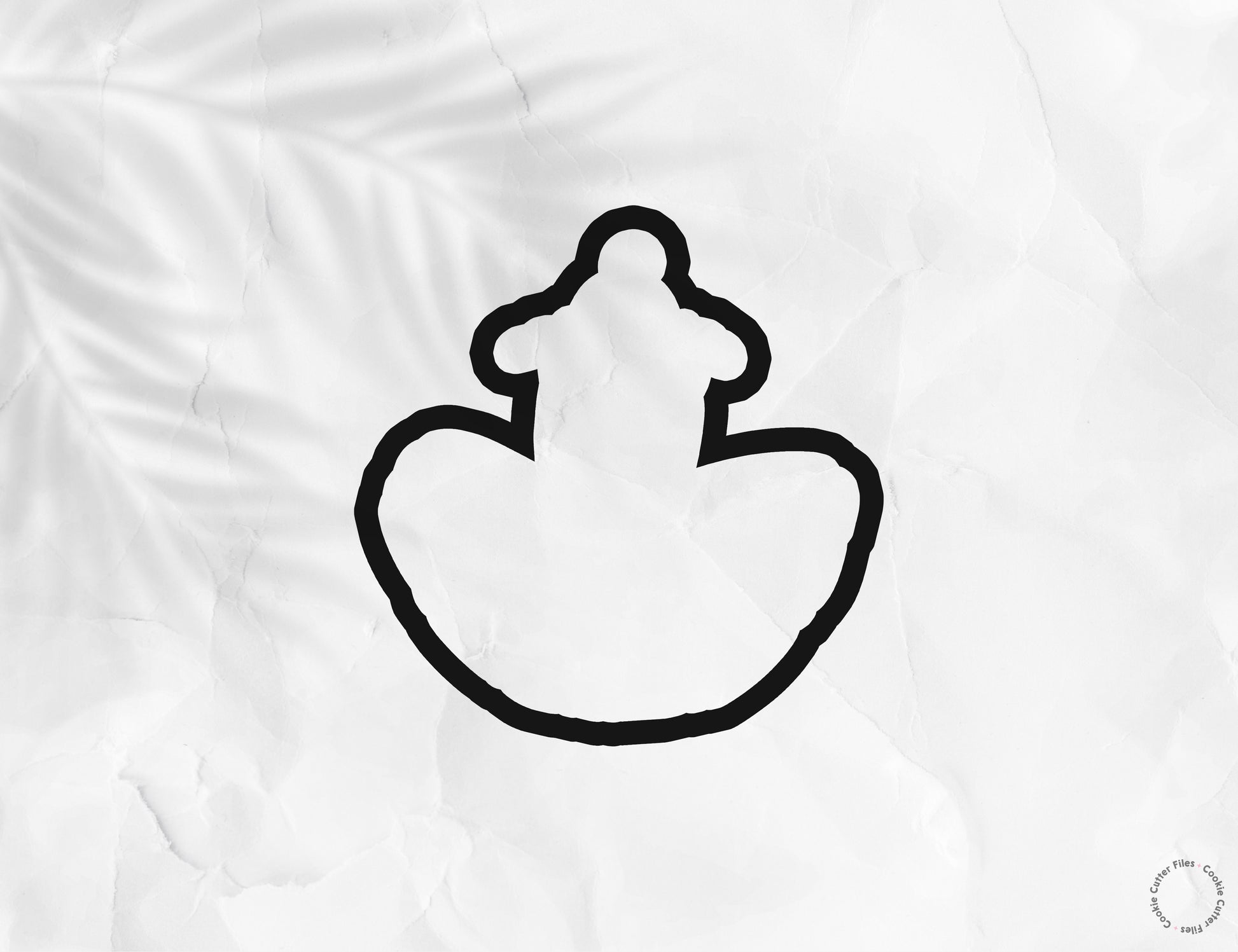 Ballerina Tutu Cookie Cutter STL Files Cookie Cutter Files